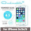 QWD for iphone Tempered Glass Screen Protector with Shining Star 0.3mm 9H hardness